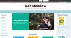 Desktop Screenshot of oakmeadowbookstore.com